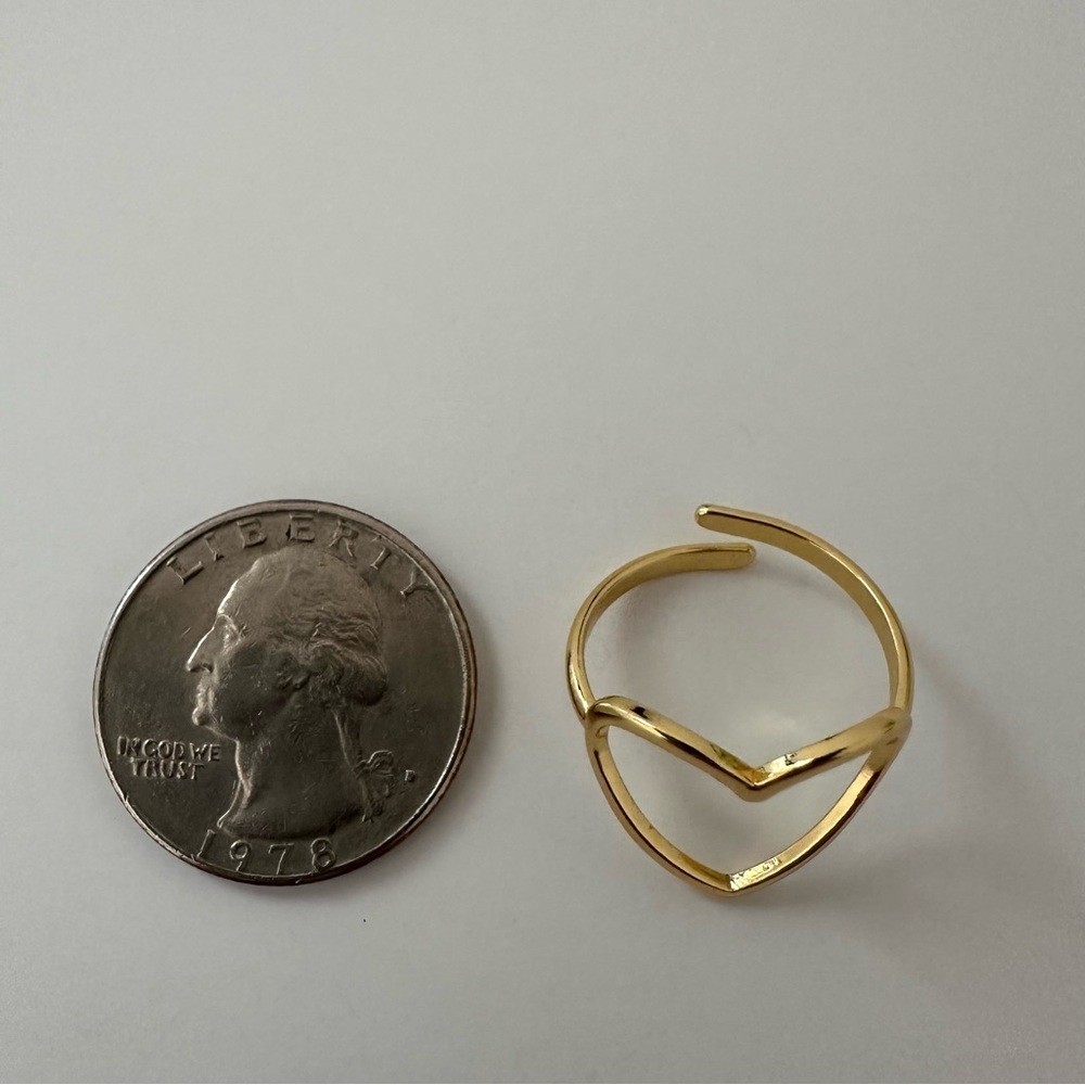 Gold Heart Ring‎ - Picture 4 of 4